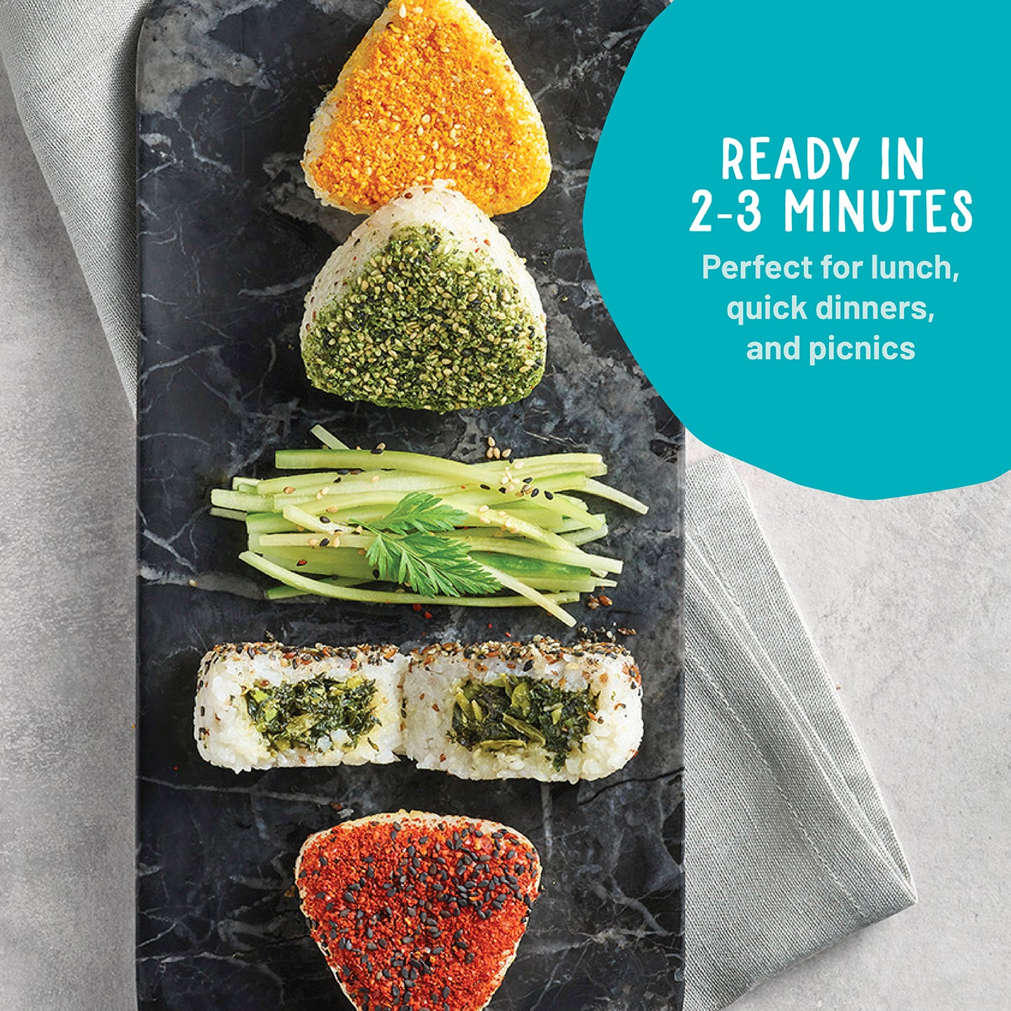 Japanese Vegetable Curry Onigiri