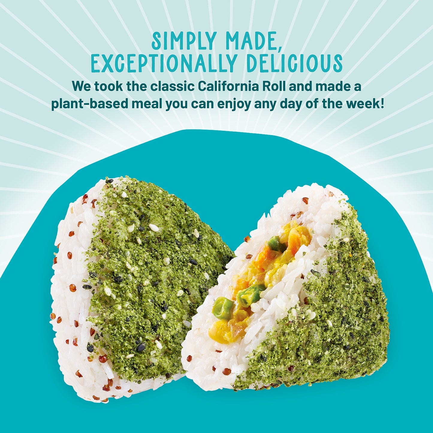 Japanese Vegetable Curry Onigiri