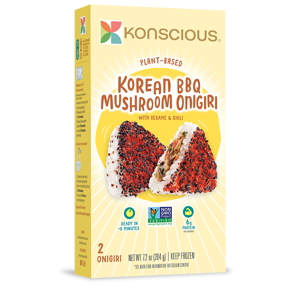 Korean BBQ Mushroom Onigiri