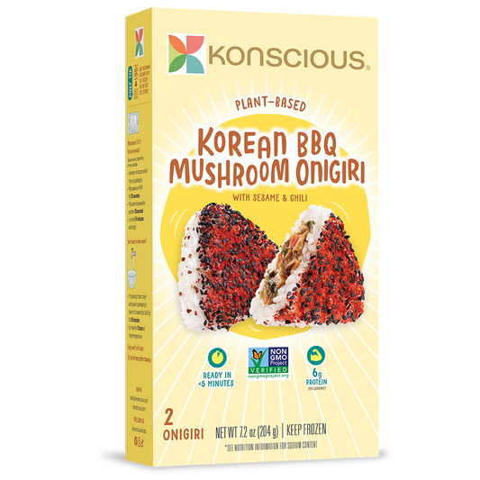 Korean BBQ Mushroom Onigiri