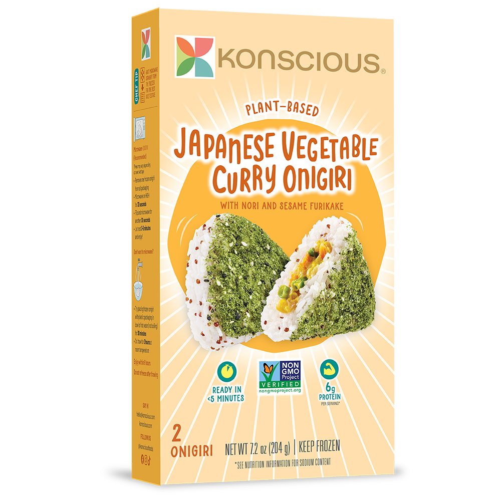 Japanese Vegetable Curry Onigiri